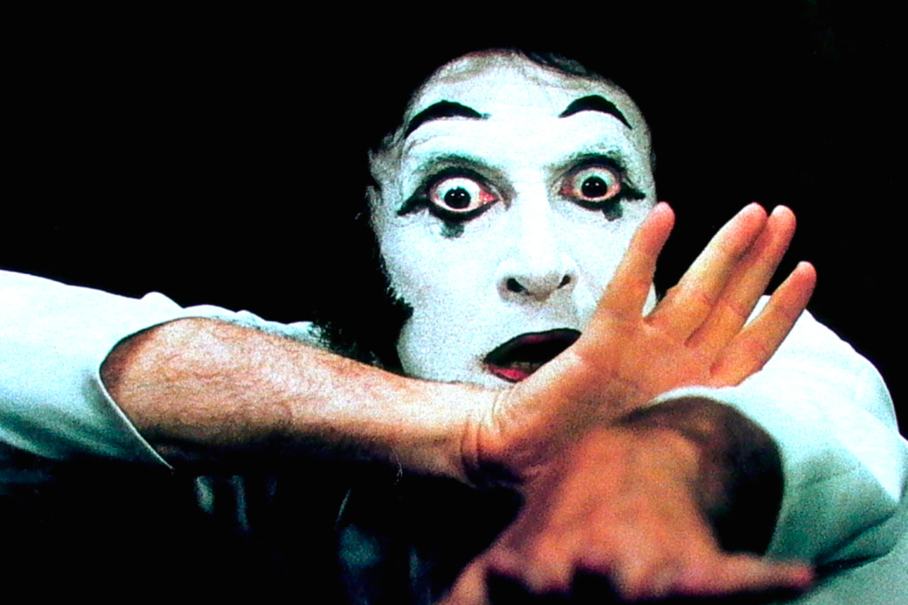 Un visage dans le visage