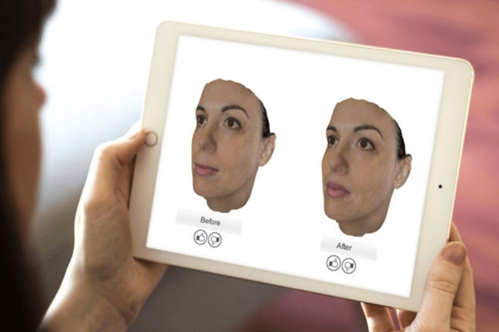 Chirurgie esthétique virtuelle